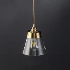 16.5 cm Pendant Light LED Pendant Lantern Design Lamps Glass Cone Electroplated Modern Country Style Shops / Cafes Bedroom Living Room Lights 110-220/220-240V