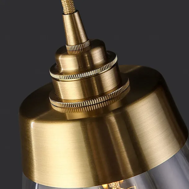 16.5 cm Pendant Light LED Pendant Lantern Design Lamps Glass Cone Electroplated Modern Country Style Shops / Cafes Bedroom Living Room Lights 110-220/220-240V