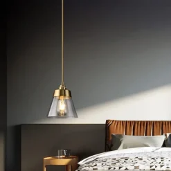16.5 cm Pendant Light LED Pendant Lantern Design Lamps Glass Cone Electroplated Modern Country Style Shops / Cafes Bedroom Living Room Lights 110-220/220-240V