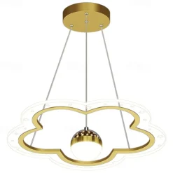 40 cm Pendant Light LED Projector Light Romantic Flower Design Lamp Modern Children Room Lamp