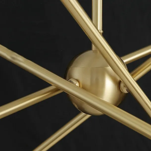 78 cm Single Design Chandelier Metal Geometrical Mini Electroplated Artistic Traditional / Classic 220-240V