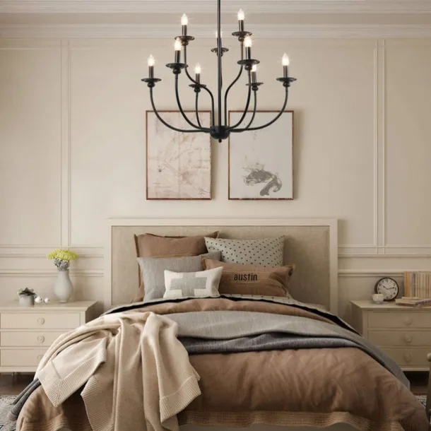 73 cm Single Design Chandelier Metal Mini Painted Finishes Traditional / Classic Country 220-240V