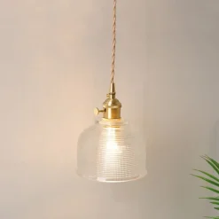 13 cm Single Design Pendant Light LED Glass Antique Brass Modern Nordic Style 85-265V