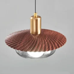 22 cm Single Design Pendant Light Metal Glass Painted Finishes Modern 110-120V 220-240V