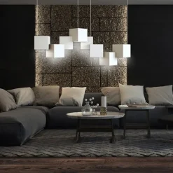 75 cm Single Design Pendant Light Metal Modern 220-240V