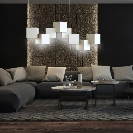 75 cm Single Design Pendant Light Metal Modern 220-240V