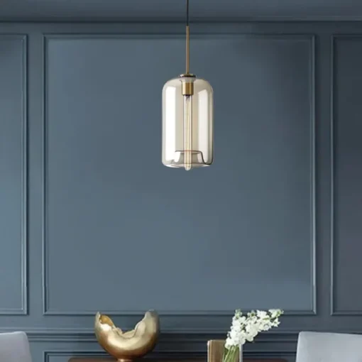 20 cm Single Design Pendant Light Glass Glass Electroplated Vintage Nordic Style 110-120V 220-240V