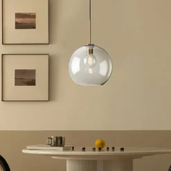 20 cm Single Design Pendant Light Glass Glass Electroplated Vintage Nordic Style 110-120V 220-240V