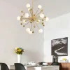 80 cm Sputnik Design Chandelier Metal Sputnik Electroplated Modern Nordic Style 220-240V