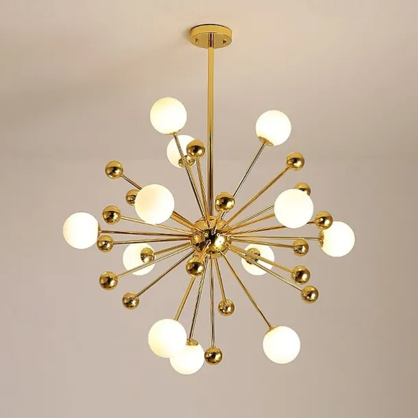 80 cm Sputnik Design Chandelier Metal Sputnik Electroplated Modern Nordic Style 220-240V