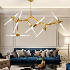 170 cm Sputnik Design Chandelier Aluminum Sputnik Mini Painted Finishes Modern Nordic Style 110-120V 220-240V