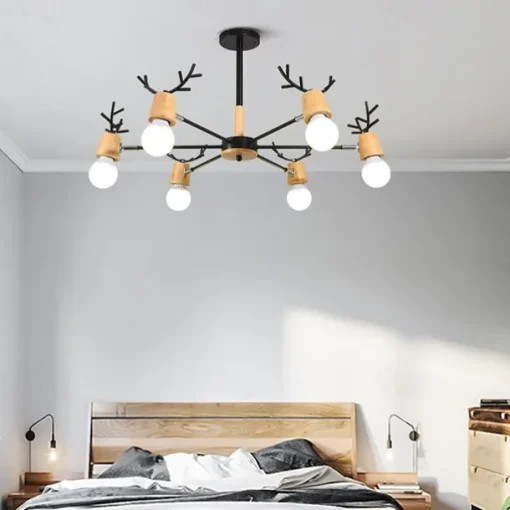 80 cm Sputnik Design Chandelier Metal Painted Finishes Contemporary Nordic Style 220-240V