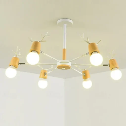 80 cm Sputnik Design Chandelier Metal Painted Finishes Contemporary Nordic Style 220-240V