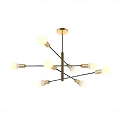 95 cm Sputnik Design Chandelier Metal Sputnik Painted Finishes Contemporary Artistic Nordic Style 110-120V 220-240V