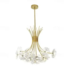 50 cm Sputnik Design Pendant Light LED Chandelier Metal Industrial Novelty Painted Finishes Country Nordic Style 220-240V
