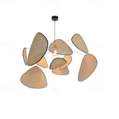 60/80/100 cm Sputnik Design Pendant Light LED Metal Vintage Style Sputnik Painted Finishes Vintage Country 220-240V