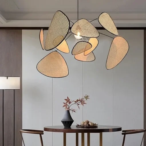 60/80/100 cm Sputnik Design Pendant Light LED Metal Vintage Style Sputnik Painted Finishes Vintage Country 220-240V