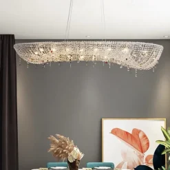 80 cm Unique Design Chandelier Metal Electroplated Modern 110-120V 220-240V