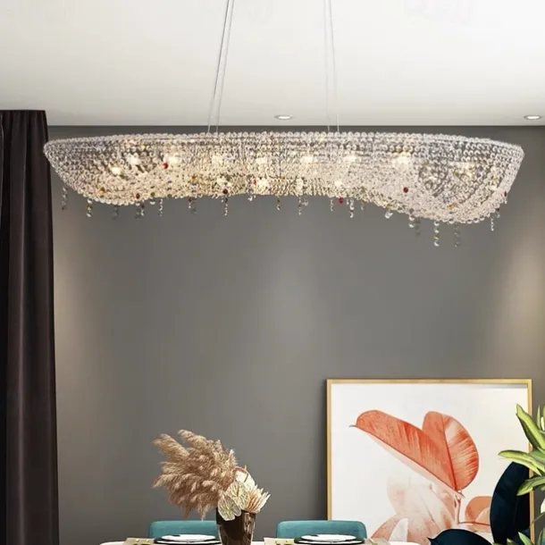 80 cm Unique Design Chandelier Metal Electroplated Modern 110-120V 220-240V