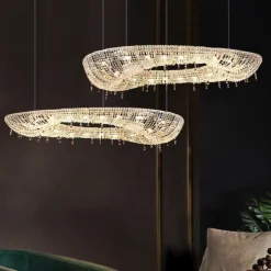 80 cm Unique Design Chandelier Metal Electroplated Modern 110-120V 220-240V