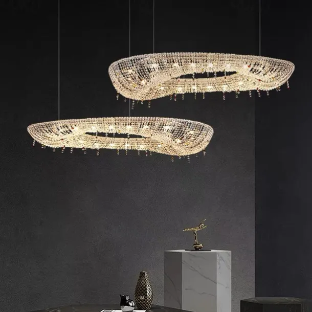 80 cm Unique Design Chandelier Metal Electroplated Modern 110-120V 220-240V