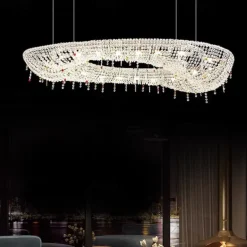 80 cm Unique Design Chandelier Metal Electroplated Modern 110-120V 220-240V