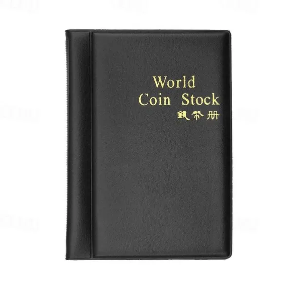 120 Coins Holders 4 Colors Collecting Collection Storage Money Penny Album Book Pockets