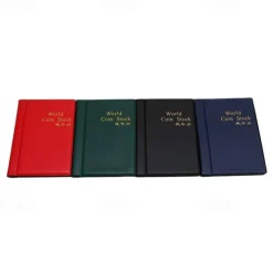 120 Coins Holders 4 Colors Collecting Collection Storage Money Penny Album Book Pockets