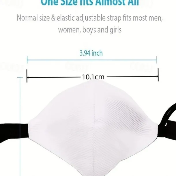 7 Color Lights Face Mask LED Light Up Carnival Rechargeable Glow Luminous Dust Mask for Party Dance Rave