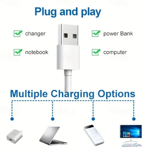 3 Colours LED Make Up Mirror Light Bulbs USB Vanity Makeup Mirror Lights Bathroom Dressing Table Lighting Dimmable LED Wall Lamp