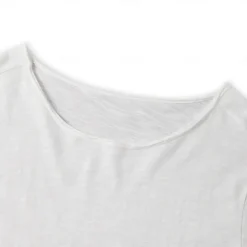 100% Cotton Men's Casual T Shirt Plain Crew Neck Summer Tee Street Holiday Short Sleeve Raw Edges Fashion Casual Comfortable Top Tee