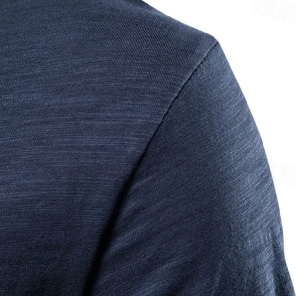100% Cotton Men's T-shirt Fashion Cut Design Soild Tops Tees Short Sleeve Summer T Shirt For Men