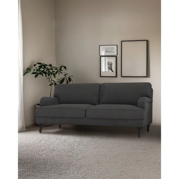 100% Cotton Sofa Cover 3 Seater Solid Color Quilted Cotton Slipcovers STOCKcover LITB PRIME cover