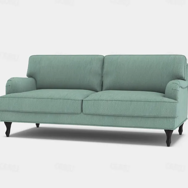 100% Cotton Sofa Cover 3 Seater Solid Color Quilted Cotton Slipcovers STOCKcover LITB PRIME cover