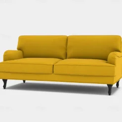 100% Cotton Sofa Cover 3 Seater Solid Color Quilted Cotton Slipcovers STOCKcover LITB PRIME cover