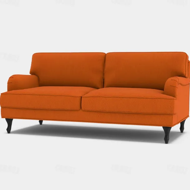 100% Cotton Sofa Cover 3 Seater Solid Color Quilted Cotton Slipcovers STOCKcover LITB PRIME cover