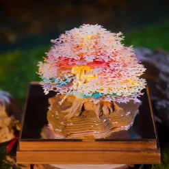 2025 Desk Calendar Memo Pad 3D Memo Pad Notepad Paper Carving Non-Sticky Paper Notes 3D Decoration Notepad Paper Romantic Gift Carving