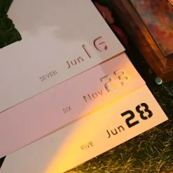 2025 Desk Calendar Memo Pad 3D Memo Pad Notepad Paper Carving Non-Sticky Paper Notes 3D Decoration Notepad Paper Romantic Gift Carving