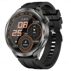 696 DK69 Smart Watch 1.85 inch Smart Band Fitness Bracelet Bluetooth ECG+PPG Pedometer Call Reminder Compatible with Android iOS Men Hands-Free Calls Message Reminder IP 67 52mm Watch Case