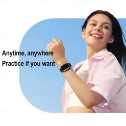 696 D8PRO Smart Watch 2.01 inch Smart Band Fitness Bracelet Bluetooth Pedometer Call Reminder Sleep Tracker Compatible with Android iOS Men Hands-Free Calls Message Reminder Watches with Earbuds IP 67