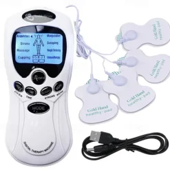 4 Electrode Health Care Tens Acupuncture Electric Therapy Massageador Machine Pulse Body Slim