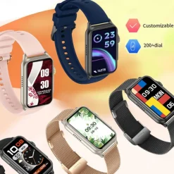 696 H23 Smart Watch 1.57 inch Smart Band Fitness Bracelet Bluetooth Pedometer Call Reminder Sleep Tracker Compatible with Android iOS Women Hands-Free Calls Message Reminder IP 67 31.5mm Watch Case