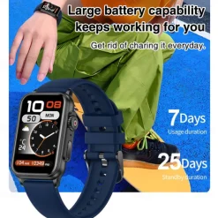 696 H23 Smart Watch 1.57 inch Smart Band Fitness Bracelet Bluetooth Pedometer Call Reminder Sleep Tracker Compatible with Android iOS Women Hands-Free Calls Message Reminder IP 67 31.5mm Watch Case