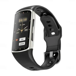 696 H28 Smart Watch 1.58 inch Smart Band Fitness Bracelet Bluetooth ECG+PPG Pedometer Call Reminder Compatible with Android iOS Women Men Hands-Free Calls Message Reminder IP 67 25mm Watch Case