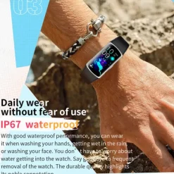 696 H28 Smart Watch 1.58 inch Smart Band Fitness Bracelet Bluetooth ECG+PPG Pedometer Call Reminder Compatible with Android iOS Women Men Hands-Free Calls Message Reminder IP 67 25mm Watch Case