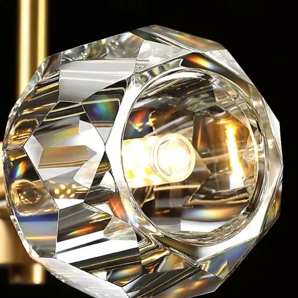 9 Heads 80 cm Gold Ceiling Lights Luxury Chandelier Made of Premium Copper Brass Modern Fashion 110-120V 220-240V