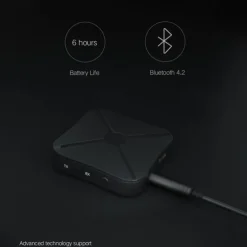 2 in 1 Bluetooth4.2 Computers Headphones AUX Car Stereo Music Audio Adapter Wireless Bluetooth Transmitter Receiver