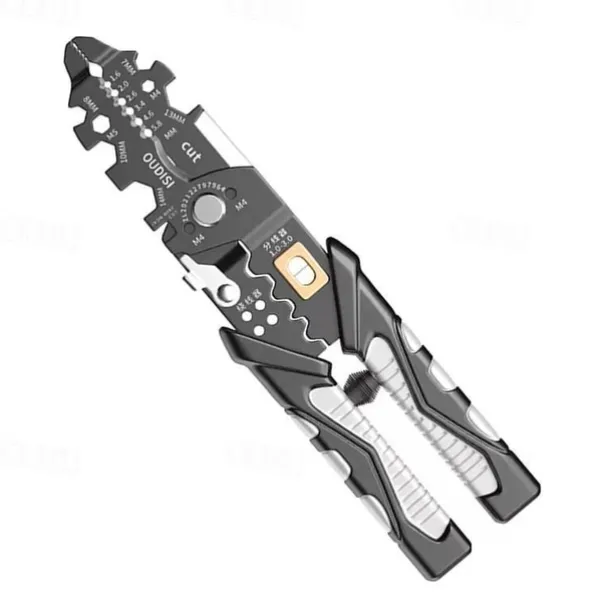 25 in 1 Electrician Pliers Multifunctional Long Nose Pliers Wire Stripper Cable Cutter Terminal Crimping Hand Tools