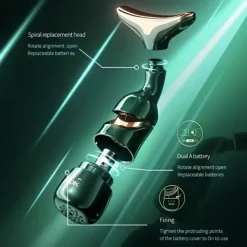 3 In 1 Face Beauty Device Multifunctional Neck and Facial Massager for Home Use Gift for Women