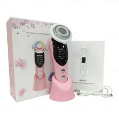 7 in 1 Face Lift Devices RF Microcurrent Skin Rejuvenation Facial Massager Light Therapy Anti Aging Wrinkle Beauty Apparatus